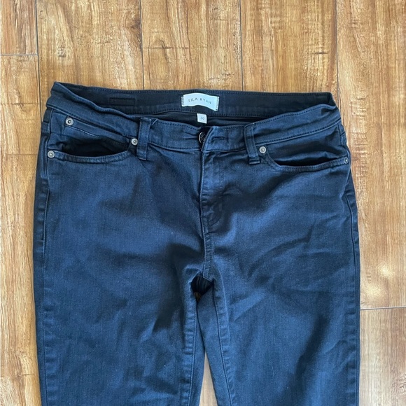 LILA RYAN Women’s Black Slim Bootcut Jean Denim Size 30 - Picture 2 of 13